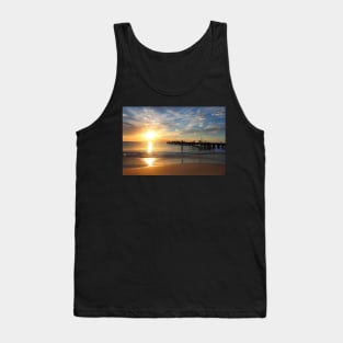 Winter At Woodman Point Tank Top